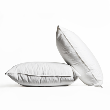 Възглавница 90% Нов бял френски пух, FP 700 cuin, Висока, 50x70 см, Premium Pillow, Бяло